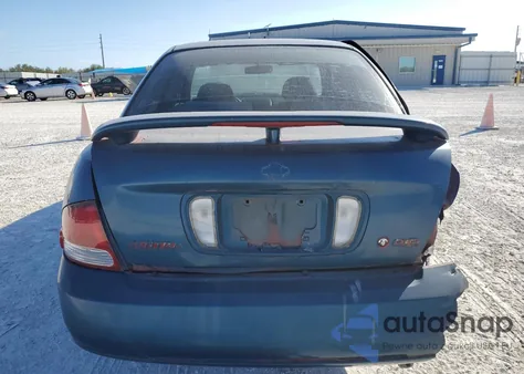 2000 Nissan Sentra Base z USA, uszkodzony, nr VIN 3N1CB51DXYL325620